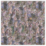 Hippo Photo Collage, Fabric