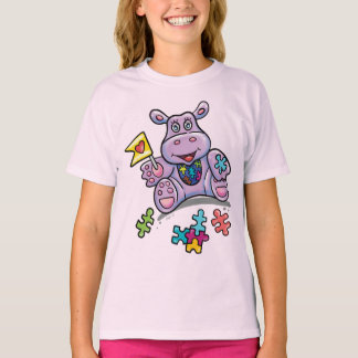 Hippo-potamus & the Wondering Pieces T-Shirt