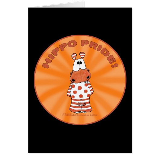 Hippo Pride Starburst Cards (Front)