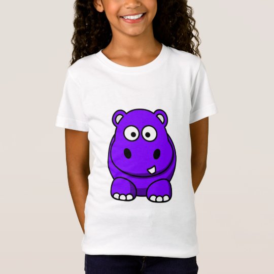 Hippo Purple T-Shirt