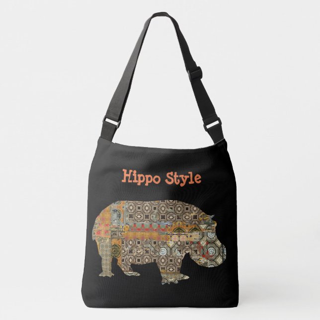 Hippo Style Crossbody Bag (Front)