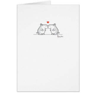 HIPPO VALENTINE'S DAY Valentines by Boynton Card
