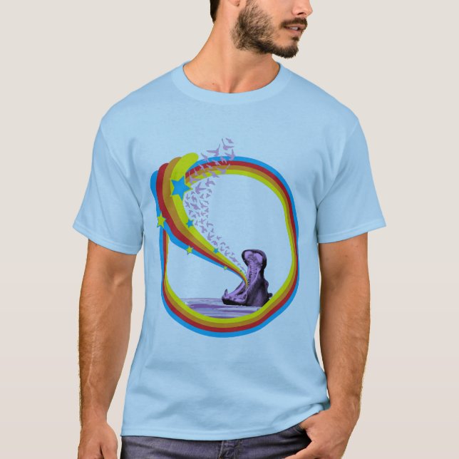 hippo-zazzle T-Shirt (Front)