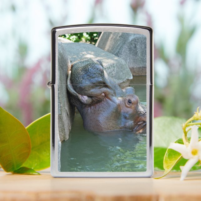Hippo Zippo lighter | Zazzle
