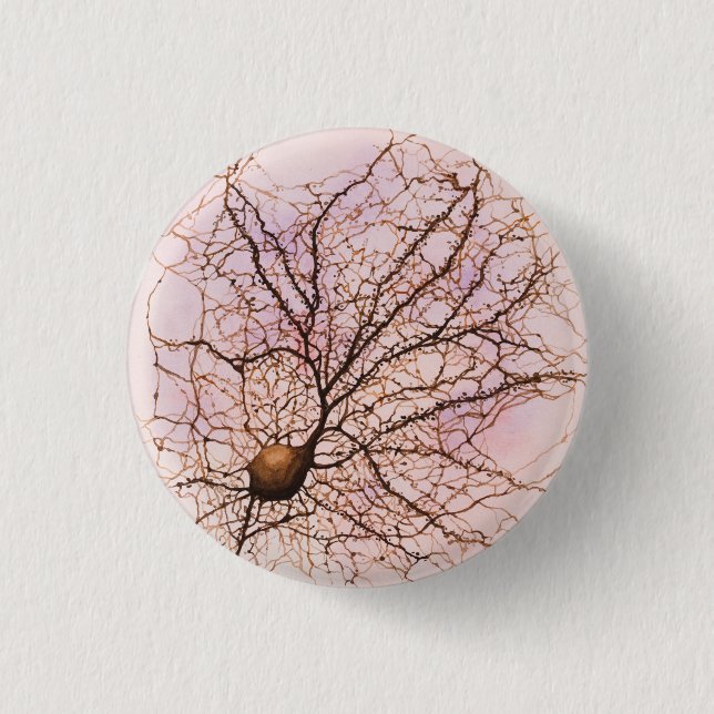 Hippocampal neuron - Button & Pin (Front)