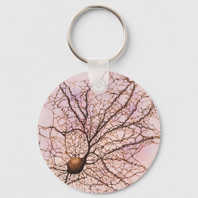 hippocampal neuron - Keychain (Front)