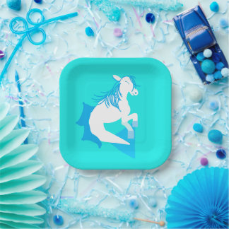 Hippocampus paper plates