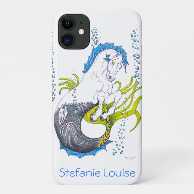 Hippocampus (skull) Case-Mate iPhone case (Back)