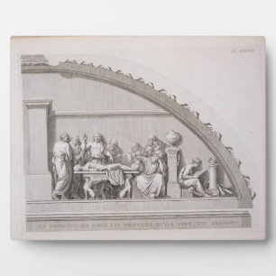 Hippocrates (c.460 BC-c.377 BC) Teaching, from 'A Plaque