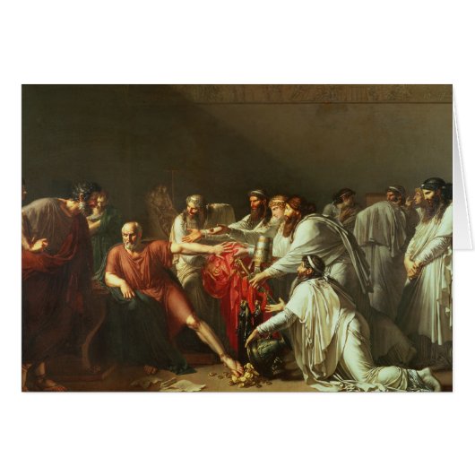 Hippocrates  Refusing the Gifts of Artaxerxes I Cards (Front Horizontal)