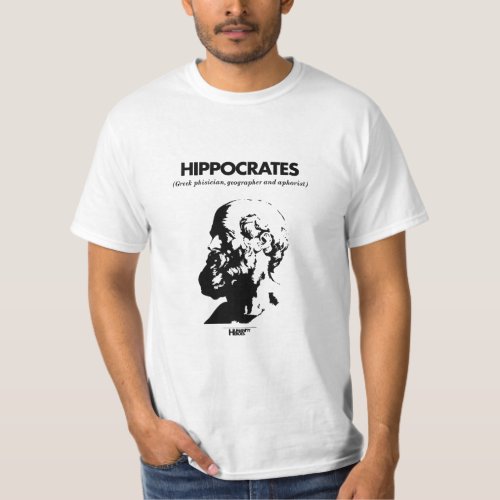 Hippocrates white  T_shirt