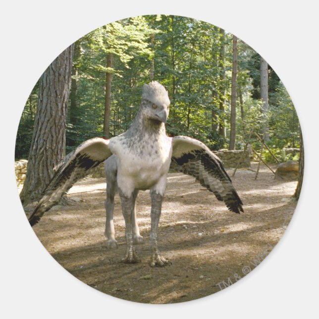 Hippogriff Classic Round Sticker (Front)