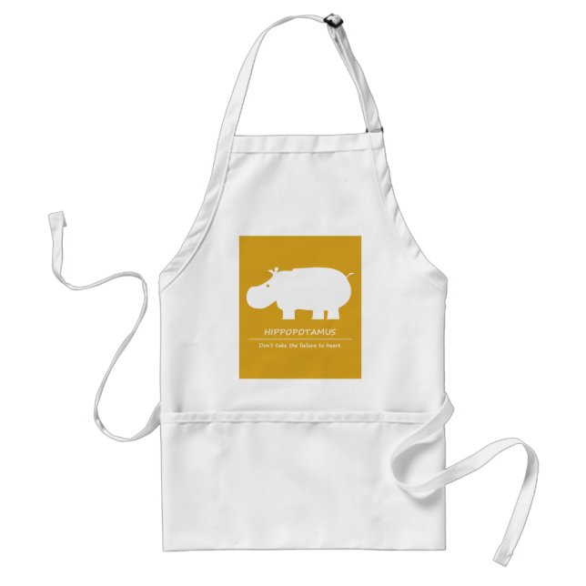 Hippopotamus (カバ) adult apron (Front)