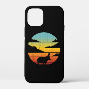 Hippopotamus 60s 70s Hippo Hippo Lover iPhone 12 Mini Case