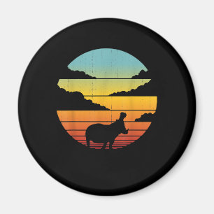 Hippopotamus 60s 70s Hippo    Hippo Lover Magnet