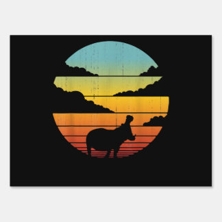 Hippopotamus 60s 70s Hippo | Hippo Lover Sign