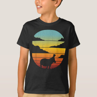Hippopotamus 60s 70s Men Womens Hippo T-Shirt