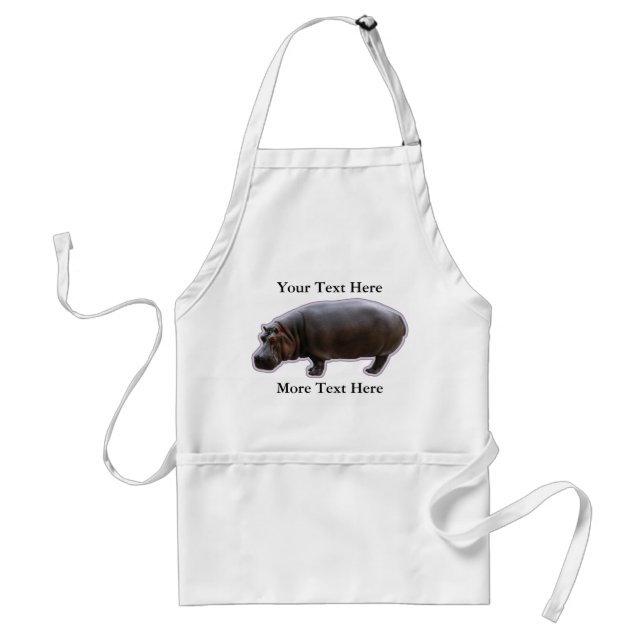 Hippopotamus Apron (Front)