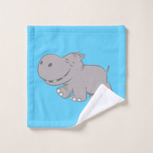 Hippopotamus Bath Towel Set