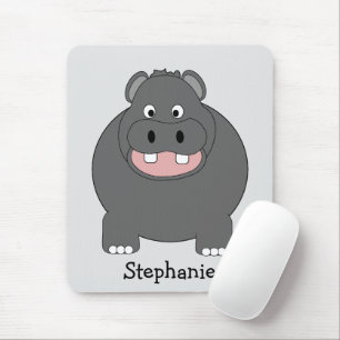 Hippopotamus Design Mouse Pad