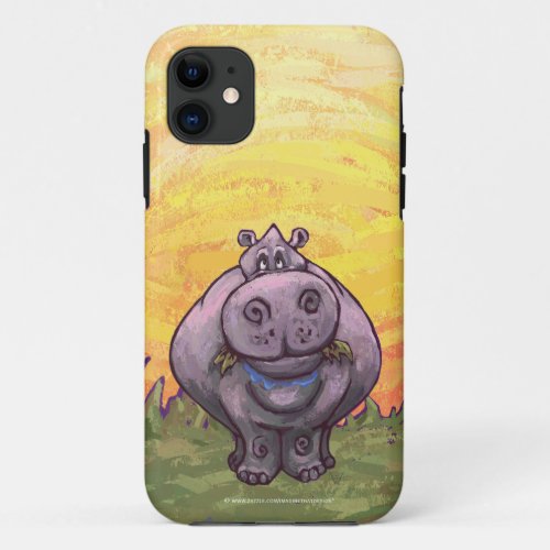Hippopotamus Electronics iPhone 11 Case