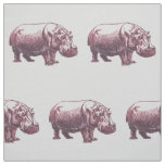 Hippopotamus Fabric