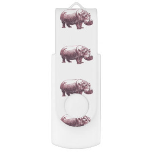 Hippopotamus Flash Drive