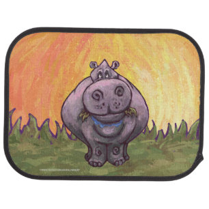 Hippopotamus Gifts & Accessories Car Floor Mat