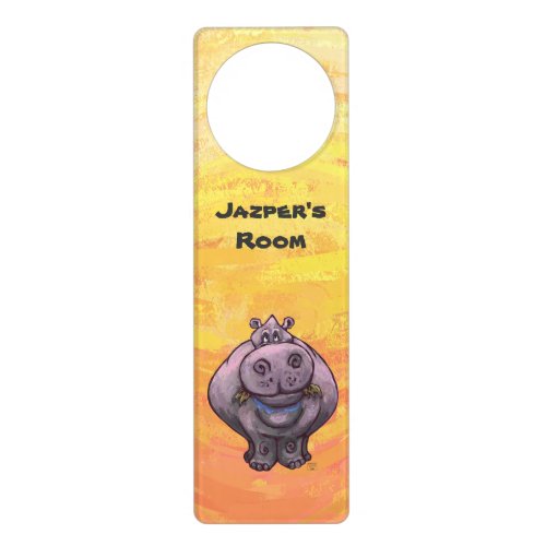 Hippopotamus Gifts  Accessories Door Hanger