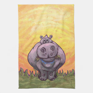 Hippopotamus Gifts & Accessories Towel