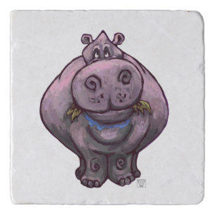 Hippopotamus Gifts & Accessories Trivet