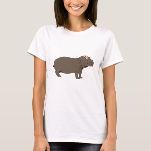 Hippopotamus Hippo  T_Shirt