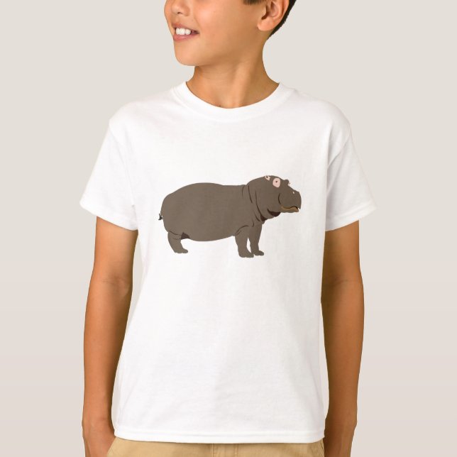 Hippopotamus Hippo T-Shirt (Front)
