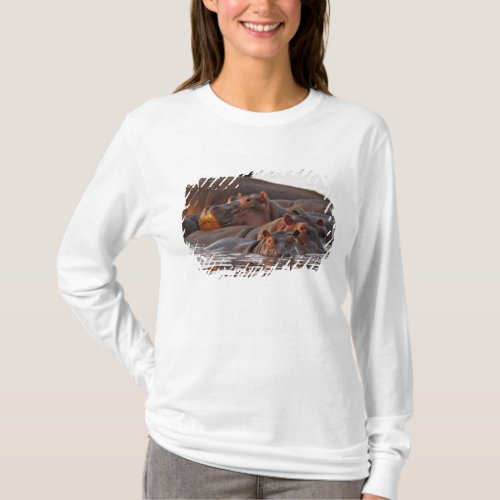 Hippopotamus Hippopotamus amphibius Lake T_Shirt