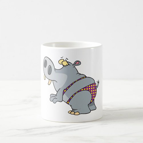 Hippopotamus In A Bikini Coffee Mug