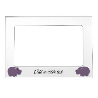 Hippopotamus Magnetic Photo Frame