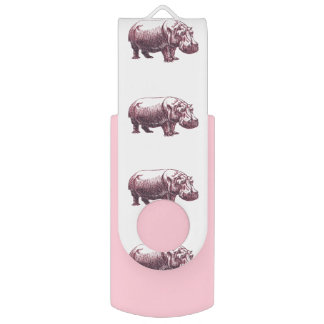 Hippopotamus USB Flash Drive