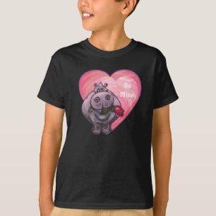Hippopotamus Valentine's Day T-Shirt