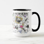 HIPPOS GO BERSERK! Sandra Boynton Mug<br><div class="desc">Hard-partying hippos take over your mug. These things happen. (Boynton designed this mug in 2021 because SO MANY UNRULY HIPPOS kept asking for it. Adapted from her classic counting book,  in print since 1977.)</div>