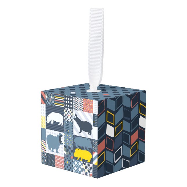 Hippos Ornament (Front Angled)