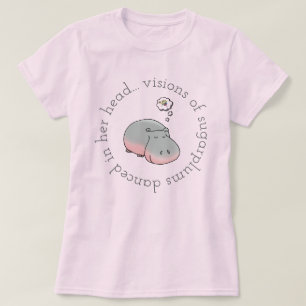 Hippo's Visions of Sugarplums T-Shirt