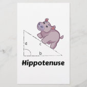 Hippotenuse Funny Math (Front)