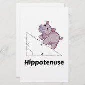 Hippotenuse Funny Math (Front/Back)