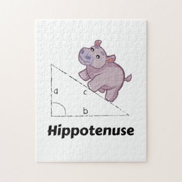 Hippotenuse Funny Math Jigsaw Puzzle