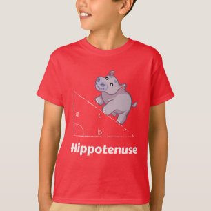 Hippotenuse Funny Math T-Shirt