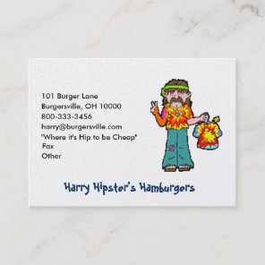 Hippy Business Card