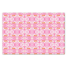 Hippy Chic Pink and Orange Tie-Dye Pattern  Tissue Paper