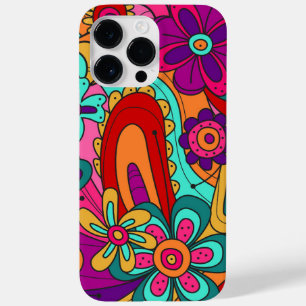 Hippy Floral Style Case-Mate iPhone 14 Pro Max Case