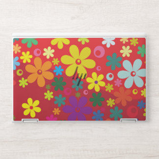Hippy Flower Power  HP Laptop Skin