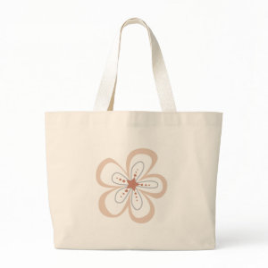 Hippy Flower Tote Bag bag